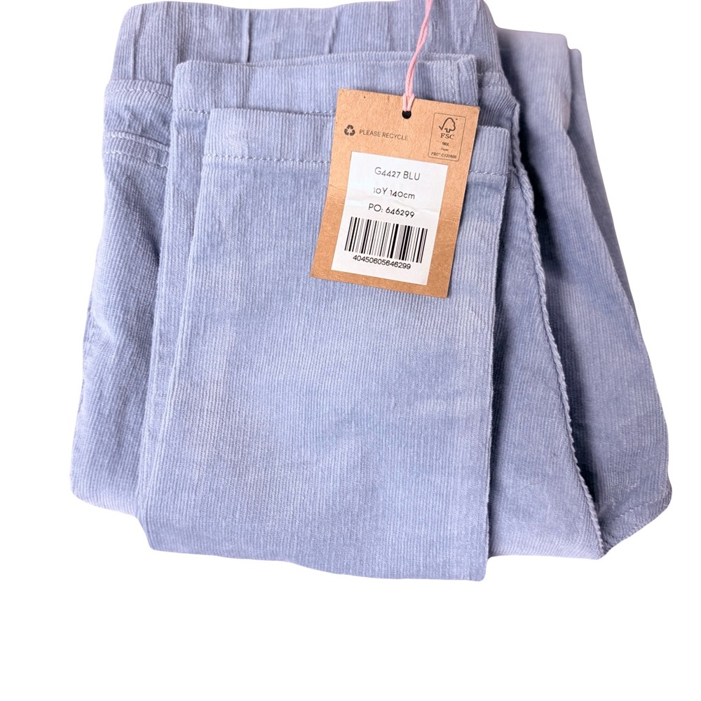 Mini Boden Sky Blue Corduroy Pull-On Pants size 10